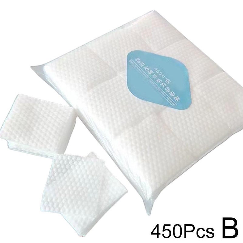 Pearl-textured cotton pads, thick makeup remover pads, pure cotton face wipes, boxed facial compress wipes, salon-grade large pack cotton.